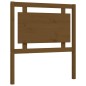 vidaXL Massivholzbett mit Kopfteil Honigbraun 100x200 cm vidaXL Massivholzbett mit Kopfteil Honigbraun 100x200 cm