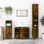 vidaXL 3-tlg. Badmöbel-Set Räuchereiche Holzwerkstoff vidaXL 3-tlg. Badmöbel-Set Räuchereiche Holzwerkstoff