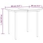 vidaXL 3-tlg. Garten-Essgruppe mit Kissen Poly Rattan und Stahl vidaXL 3-tlg. Garten-Essgruppe mit Kissen Poly Rattan und Stahl