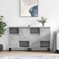 vidaXL Sideboards 2 Stk. Betongrau Holzwerkstoff vidaXL Sideboards 2 Stk. Betongrau Holzwerkstoff