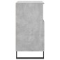 vidaXL Sideboards 2 Stk. Betongrau Holzwerkstoff vidaXL Sideboards 2 Stk. Betongrau Holzwerkstoff