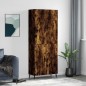 Highboard Räuchereiche 69,5x34x180 cm Holzwerkstoff Highboard Räuchereiche 69,5x34x180 cm Holzwerkstoff