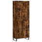 vidaXL Highboard Räuchereiche 69,5x34x180 cm Holzwerkstoff vidaXL Highboard Räuchereiche 69,5x34x180 cm Holzwerkstoff