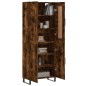 vidaXL Highboard Räuchereiche 69,5x34x180 cm Holzwerkstoff vidaXL Highboard Räuchereiche 69,5x34x180 cm Holzwerkstoff