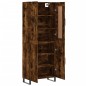 vidaXL Highboard Räuchereiche 69,5x34x180 cm Holzwerkstoff vidaXL Highboard Räuchereiche 69,5x34x180 cm Holzwerkstoff