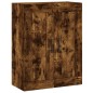 vidaXL Highboard Räuchereiche 69,5x34x180 cm Holzwerkstoff vidaXL Highboard Räuchereiche 69,5x34x180 cm Holzwerkstoff