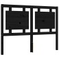 vidaXL Massivholzbett mit Kopfteil Schwarz 140x200 cm vidaXL Massivholzbett mit Kopfteil Schwarz 140x200 cm