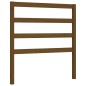 vidaXL Bettrahmen mit Kopfteil Honigbraun 90x190 cm Massivholz vidaXL Bettrahmen mit Kopfteil Honigbraun 90x190 cm Massivholz