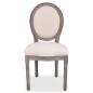 Esszimmerstühle 2 Stk. Creme Stoff Esszimmerstühle 2 Stk. Creme Stoff
