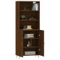 vidaXL Highboard Braun Eichen-Optik 69,5x34x180 cm Holzwerkstoff vidaXL Highboard Braun Eichen-Optik 69,5x34x180 cm Holzwerkstoff