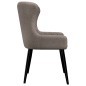 Esszimmerstühle 2 Stk. Taupe Stoff Esszimmerstühle 2 Stk. Taupe Stoff