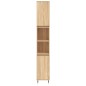 vidaXL 3-tlg. Badmöbel-Set Sonoma-Eiche Holzwerkstoff vidaXL 3-tlg. Badmöbel-Set Sonoma-Eiche Holzwerkstoff