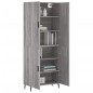 Highboard Grau Sonoma 69,5x34x180 cm Holzwerkstoff Highboard Grau Sonoma 69,5x34x180 cm Holzwerkstoff