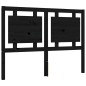 vidaXL Massivholzbett mit Kopfteil Schwarz 140x190 cm vidaXL Massivholzbett mit Kopfteil Schwarz 140x190 cm