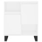 vidaXL Sideboards 2 Stk. Weiß Holzwerkstoff vidaXL Sideboards 2 Stk. Weiß Holzwerkstoff