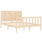 vidaXL Massivholzbett mit Kopfteil 120x200 cm vidaXL Massivholzbett mit Kopfteil 120x200 cm