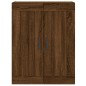 Highboard Braun Eichen-Optik 69,5x34x180 cm Holzwerkstoff Highboard Braun Eichen-Optik 69,5x34x180 cm Holzwerkstoff