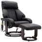 TV-Massagesessel Schwarz Kunstleder TV-Massagesessel Schwarz Kunstleder