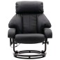 TV-Massagesessel Schwarz Kunstleder TV-Massagesessel Schwarz Kunstleder