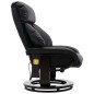 TV-Massagesessel Schwarz Kunstleder TV-Massagesessel Schwarz Kunstleder