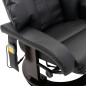 TV-Massagesessel Schwarz Kunstleder TV-Massagesessel Schwarz Kunstleder