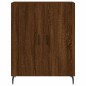 Highboard Braun Eichen-Optik 69,5x34x180 cm Holzwerkstoff Highboard Braun Eichen-Optik 69,5x34x180 cm Holzwerkstoff