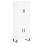vidaXL Highboard Weiß 69,5x34x180 cm Holzwerkstoff vidaXL Highboard Weiß 69,5x34x180 cm Holzwerkstoff