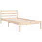 vidaXL Massivholzbett mit Kopfteil 90x200 cm vidaXL Massivholzbett mit Kopfteil 90x200 cm