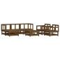 vidaXL 7-tlg. Garten-Lounge-Set mit Kissen Honigbraun Massivholz vidaXL 7-tlg. Garten-Lounge-Set mit Kissen Honigbraun Massivholz