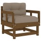 vidaXL 7-tlg. Garten-Lounge-Set mit Kissen Honigbraun Massivholz vidaXL 7-tlg. Garten-Lounge-Set mit Kissen Honigbraun Massivholz
