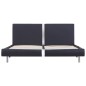 vidaXL Bettgestell Schwarz Kunstleder 120 x 200 cm vidaXL Bettgestell Schwarz Kunstleder 120 x 200 cm