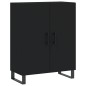 Highboard Schwarz 69,5x34x180 cm Holzwerkstoff Highboard Schwarz 69,5x34x180 cm Holzwerkstoff