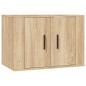 vidaXL 3-tlg. TV-Schrank-Set Sonoma-Eiche Holzwerkstoff vidaXL 3-tlg. TV-Schrank-Set Sonoma-Eiche Holzwerkstoff
