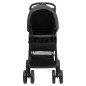 vidaXL 3-in-1 Kinderwagen Dunkelgrau und Schwarz Stahl vidaXL 3-in-1 Kinderwagen Dunkelgrau und Schwarz Stahl