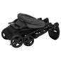 vidaXL 3-in-1 Kinderwagen Dunkelgrau und Schwarz Stahl vidaXL 3-in-1 Kinderwagen Dunkelgrau und Schwarz Stahl