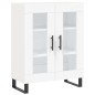 vidaXL Highboard Weiß 69,5x34x180 cm Holzwerkstoff vidaXL Highboard Weiß 69,5x34x180 cm Holzwerkstoff