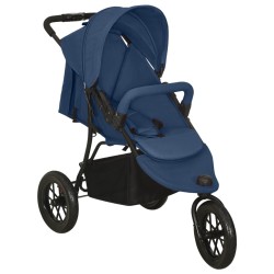 Kinderwagen Marineblau Stahl