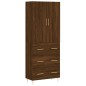 vidaXL Highboard Braun Eichen-Optik 69,5x34x180 cm Holzwerkstoff vidaXL Highboard Braun Eichen-Optik 69,5x34x180 cm Holzwerkstoff