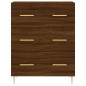 vidaXL Highboard Braun Eichen-Optik 69,5x34x180 cm Holzwerkstoff vidaXL Highboard Braun Eichen-Optik 69,5x34x180 cm Holzwerkstoff