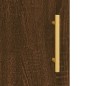 vidaXL Highboard Braun Eichen-Optik 69,5x34x180 cm Holzwerkstoff vidaXL Highboard Braun Eichen-Optik 69,5x34x180 cm Holzwerkstoff