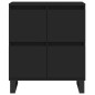 Sideboards 2 Stk. Schwarz Holzwerkstoff Sideboards 2 Stk. Schwarz Holzwerkstoff