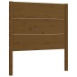 vidaXL Massivholzbett mit Kopfteil Honigbraun 90x200 cm vidaXL Massivholzbett mit Kopfteil Honigbraun 90x200 cm
