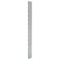 vidaXL Zaunpfosten 30 Stk. Silbern 280 cm Verzinkter Stahl vidaXL Zaunpfosten 30 Stk. Silbern 280 cm Verzinkter Stahl