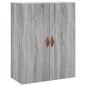 vidaXL Highboard Grau Sonoma 69,5x34x180 cm Holzwerkstoff vidaXL Highboard Grau Sonoma 69,5x34x180 cm Holzwerkstoff