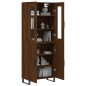 vidaXL Highboard Braun Eichen-Optik 69,5x34x180 cm Holzwerkstoff vidaXL Highboard Braun Eichen-Optik 69,5x34x180 cm Holzwerkstoff