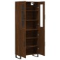 vidaXL Highboard Braun Eichen-Optik 69,5x34x180 cm Holzwerkstoff vidaXL Highboard Braun Eichen-Optik 69,5x34x180 cm Holzwerkstoff