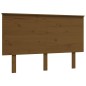 vidaXL Massivholzbett mit Kopfteil Honigbraun 140x190 cm vidaXL Massivholzbett mit Kopfteil Honigbraun 140x190 cm