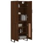 vidaXL Highboard Braun Eichen-Optik 69,5x34x180 cm Holzwerkstoff vidaXL Highboard Braun Eichen-Optik 69,5x34x180 cm Holzwerkstoff