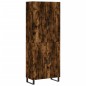 Highboard Räuchereiche 69,5x34x180 cm Holzwerkstoff Highboard Räuchereiche 69,5x34x180 cm Holzwerkstoff