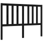 vidaXL Massivholzbett mit Kopfteil Schwarz 140x190 cm vidaXL Massivholzbett mit Kopfteil Schwarz 140x190 cm